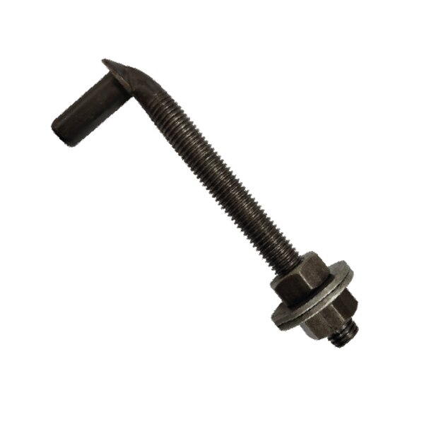 5/8"X12" Bare J Bolt2 Washers/Nuts Spring Creek Products